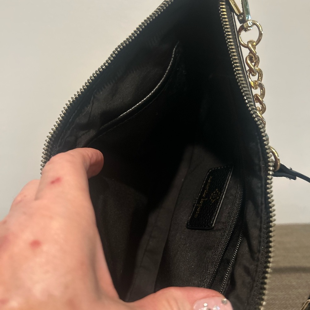Nanette Lepore Brown and Cream Crossbody Bag - Picture 8 of 9